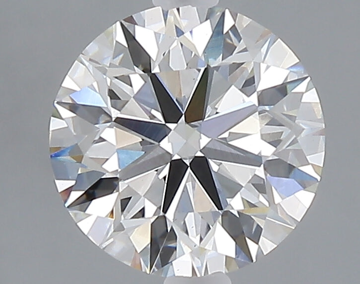 2.03 carat round lab grown diamond F color VS1 clarity