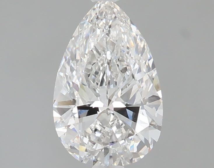 1.04 carat pear lab grown diamond E color VS1 clarity
