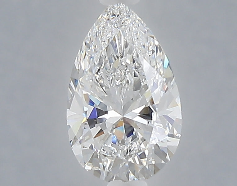 1.01 carat pear lab grown diamond E color VVS2 clarity