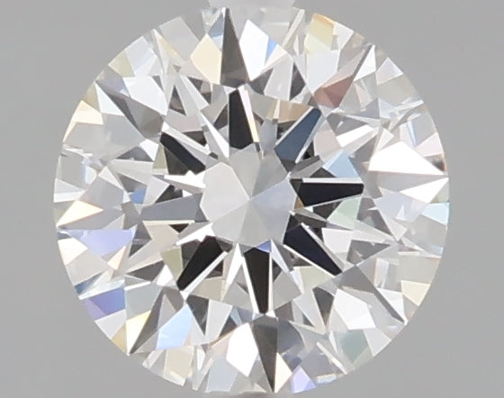 1.07 carat round lab grown diamond E color VVS2 clarity
