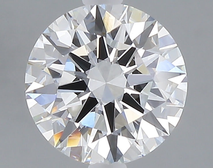 2.00 carat round lab grown diamond E color VVS2 clarity