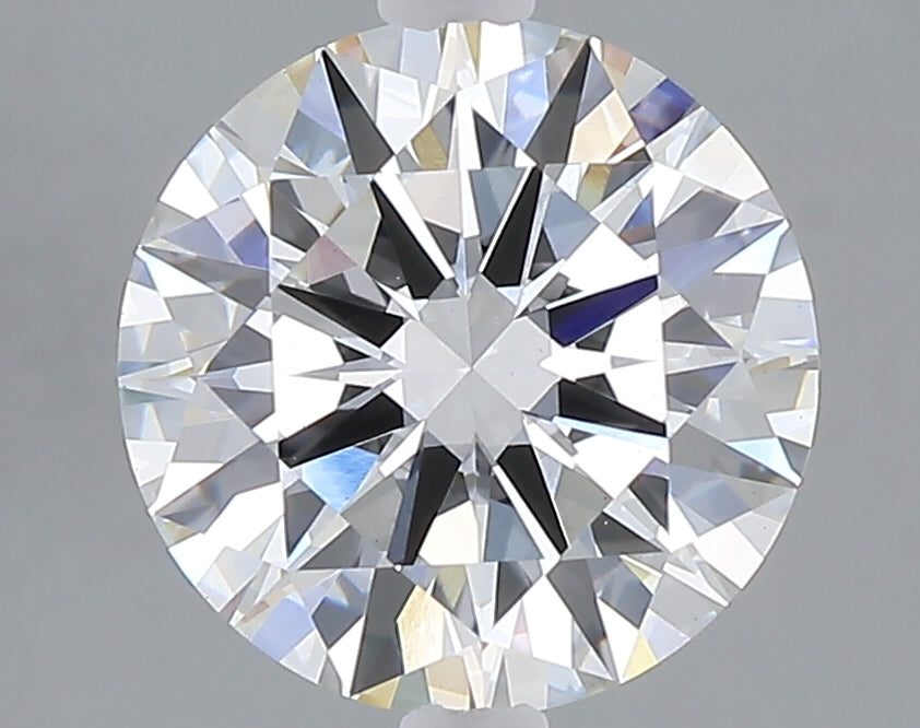 3.00 carat round lab grown diamond E color VS1 clarity