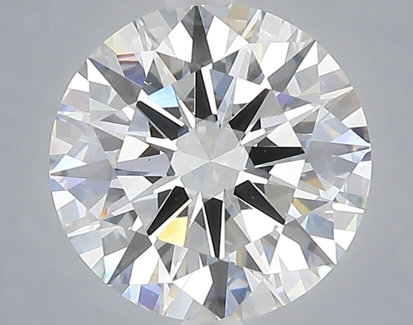 3.04 carat round lab grown diamond E color VS1 clarity