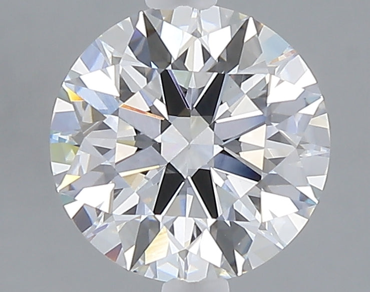 2.01 carat round lab grown diamond E color VS1 clarity