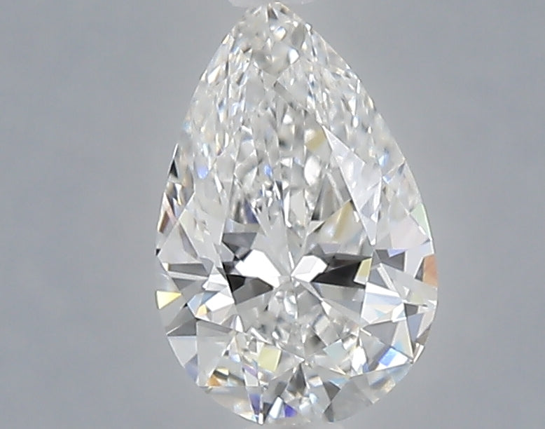 1.00 carat pear lab grown diamond E color VVS2 clarity