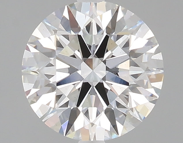1.56 carat round lab grown diamond D color VS2 clarity