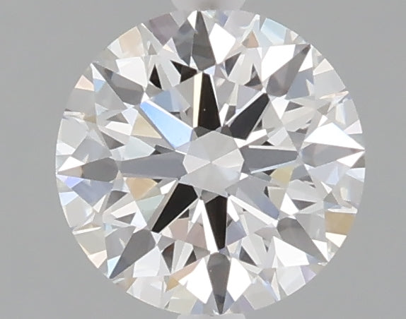 1.09 carat round lab grown diamond D color VVS2 clarity