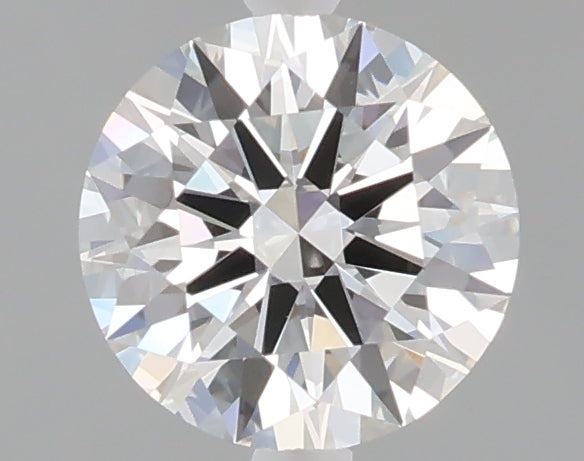 1.06 carat round lab grown diamond D color VVS2 clarity