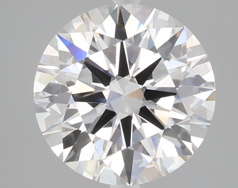 3.08 carat round lab grown diamond E color VS1 clarity