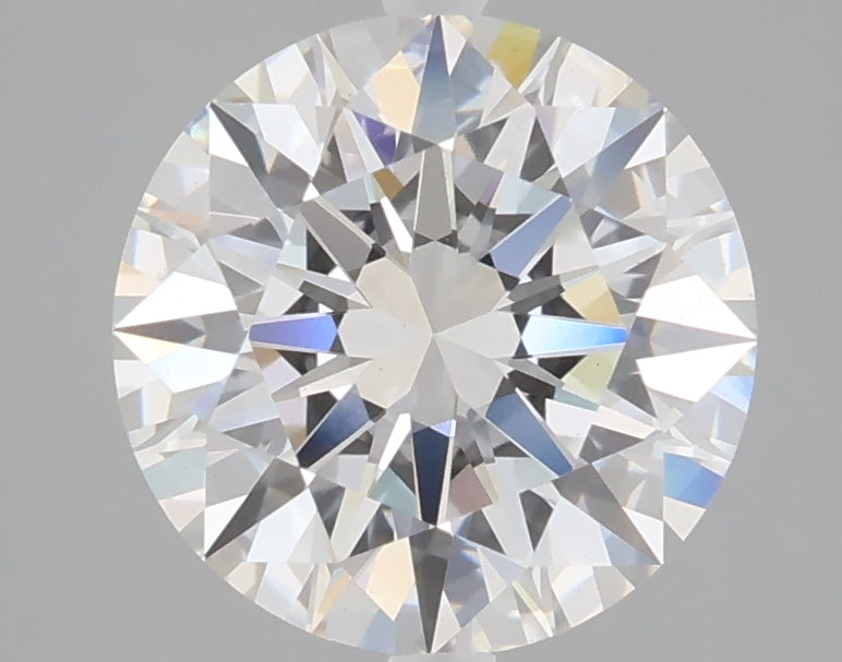 2.60 carat round lab grown diamond E color VS1 clarity