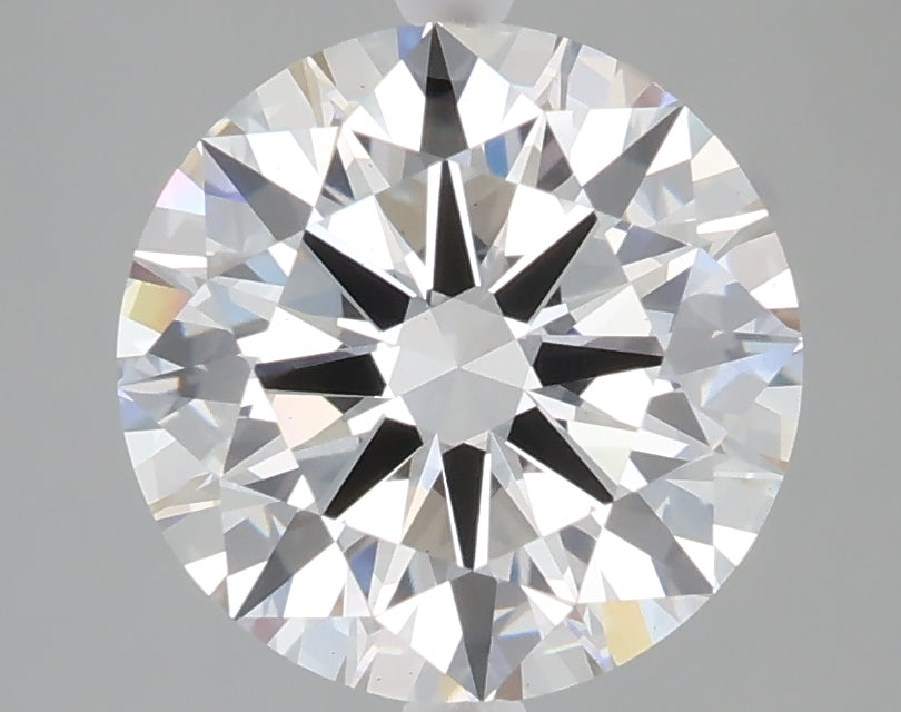 3.01 carat round lab grown diamond F color VS1 clarity