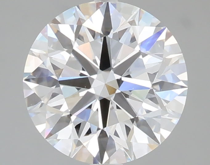 2.02 carat round lab grown diamond E color VS1 clarity