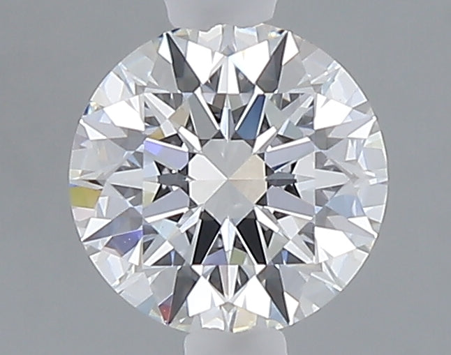 1.08 carat round lab grown diamond D color VVS2 clarity