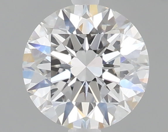 1.07 carat round lab grown diamond E color VVS2 clarity