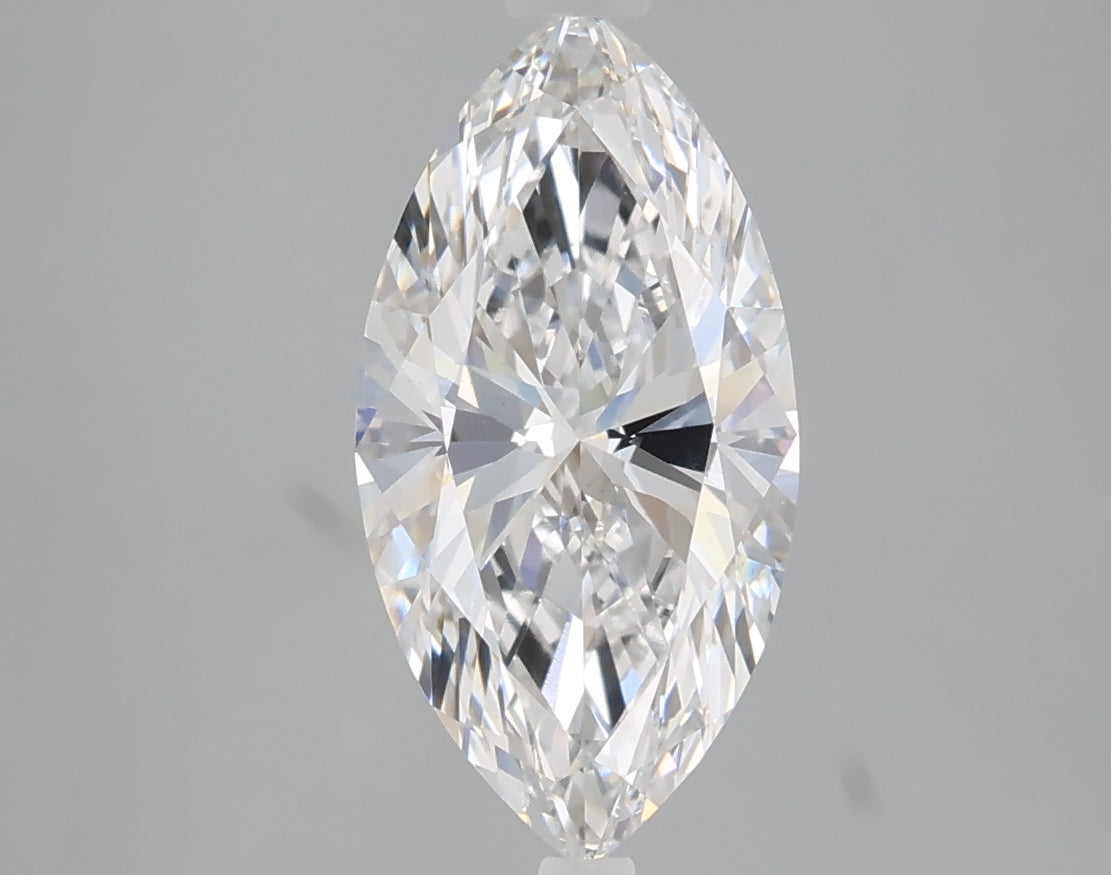 2.05 carat marquise lab grown diamond E color VS1 clarity