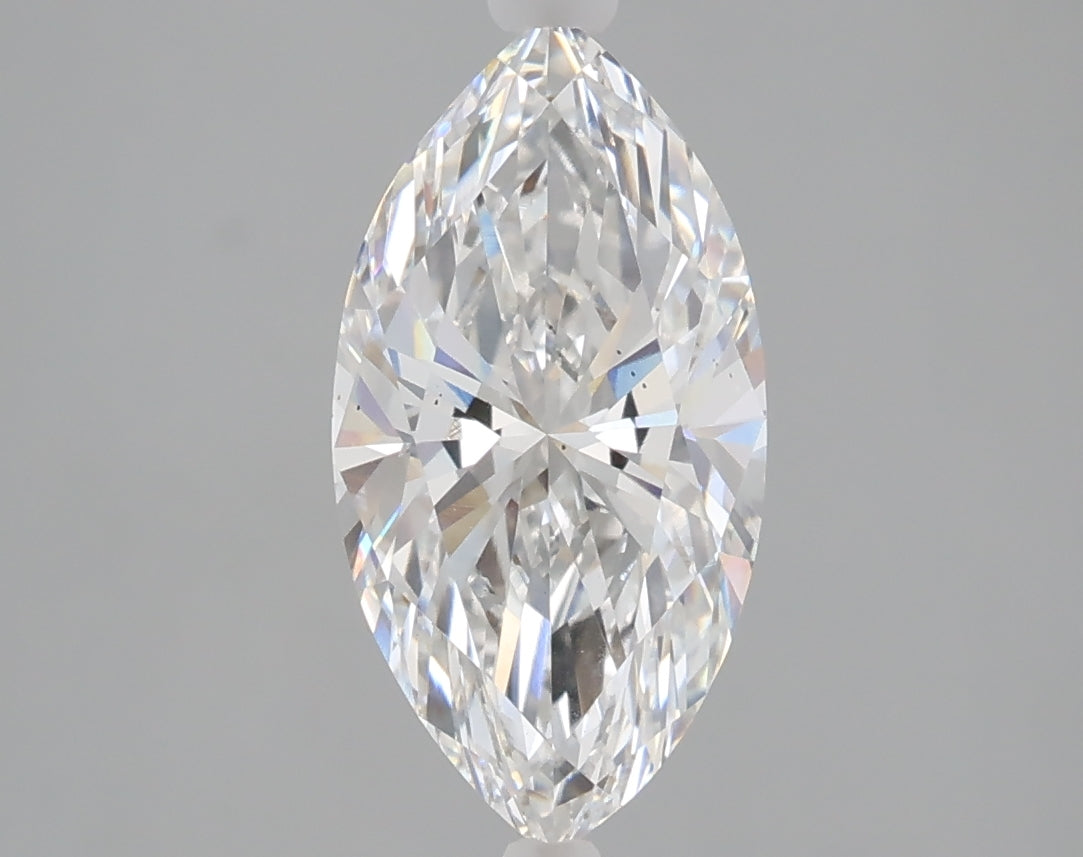 2.05 carat marquise lab grown diamond E color VS2 clarity