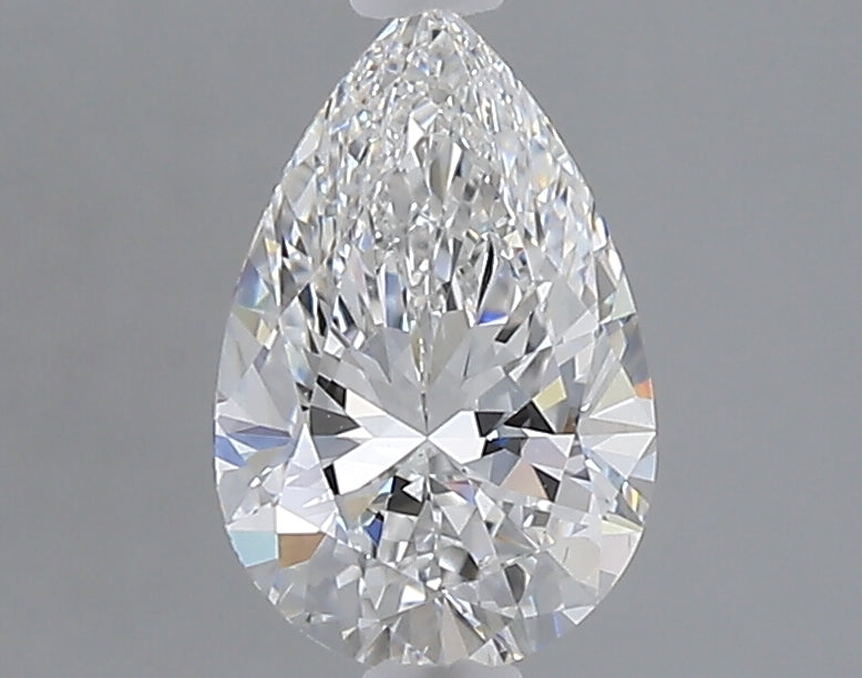 1.09 carat pear lab grown diamond E color VVS2 clarity