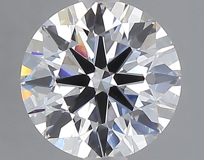 1.56 carat round lab grown diamond E color VS1 clarity