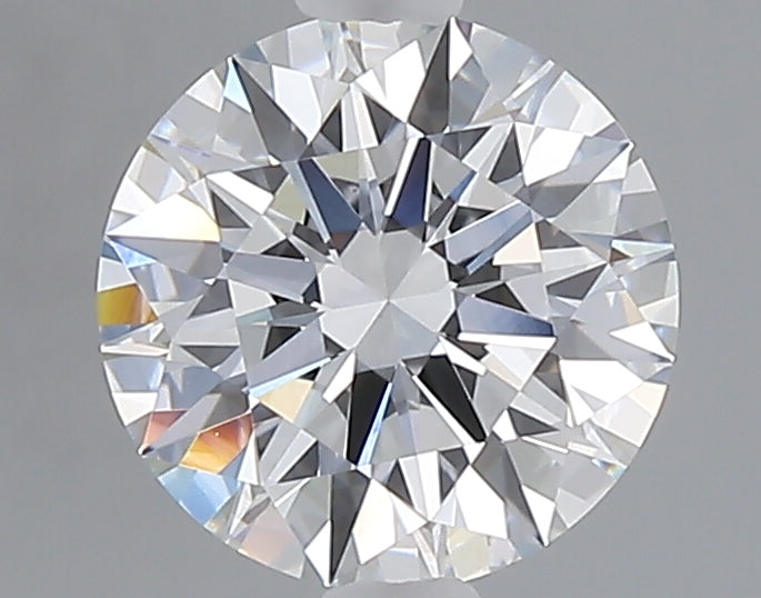 1.58 carat round lab grown diamond E color VVS2 clarity