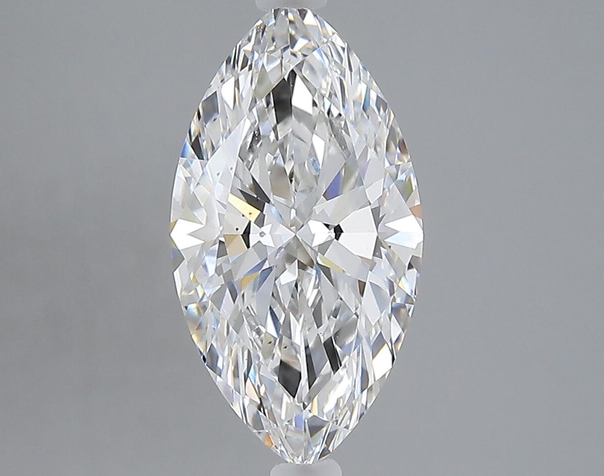 2.50 carat marquise lab grown diamond E color VS2 clarity