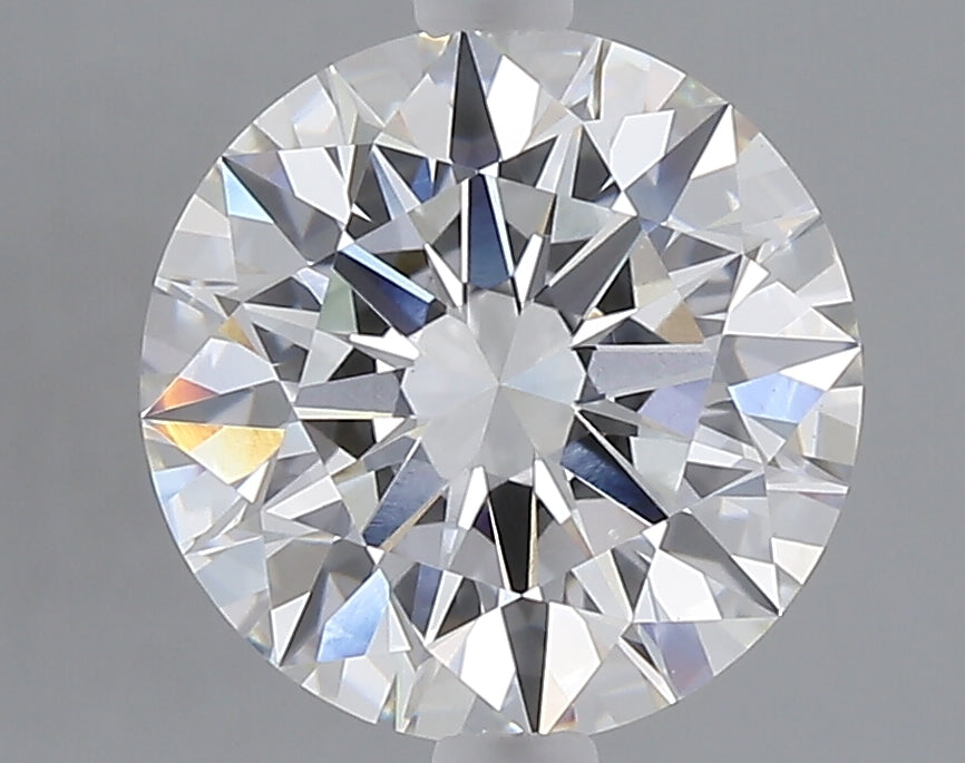 3.03 carat round lab grown diamond F color VVS2 clarity