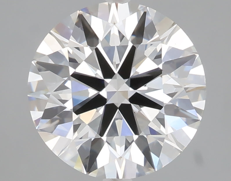 3.00 carat round lab grown diamond E color VS1 clarity