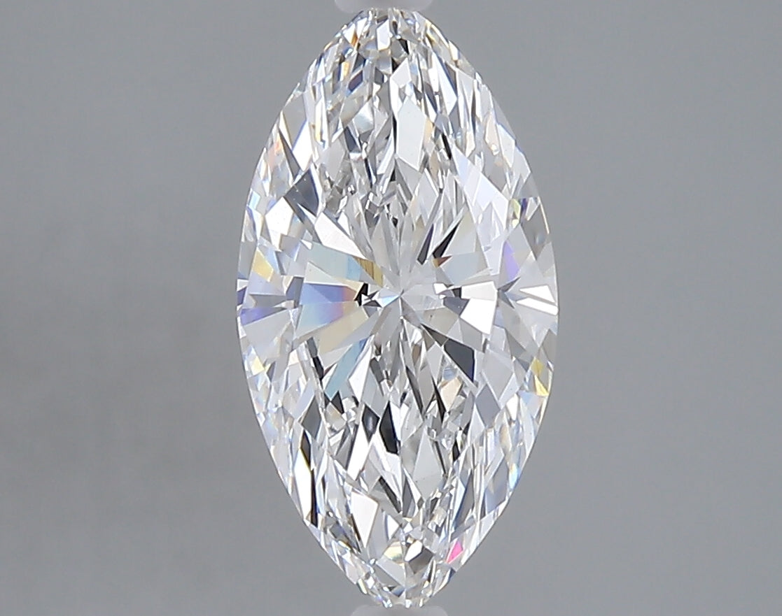 2.05 carat marquise lab grown diamond E color VS1 clarity