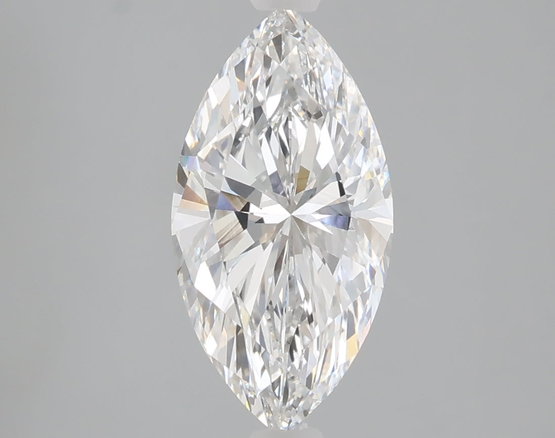 2.05 carat marquise lab grown diamond E color VS1 clarity