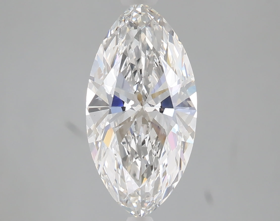 2.02 carat marquise lab grown diamond F color VS1 clarity