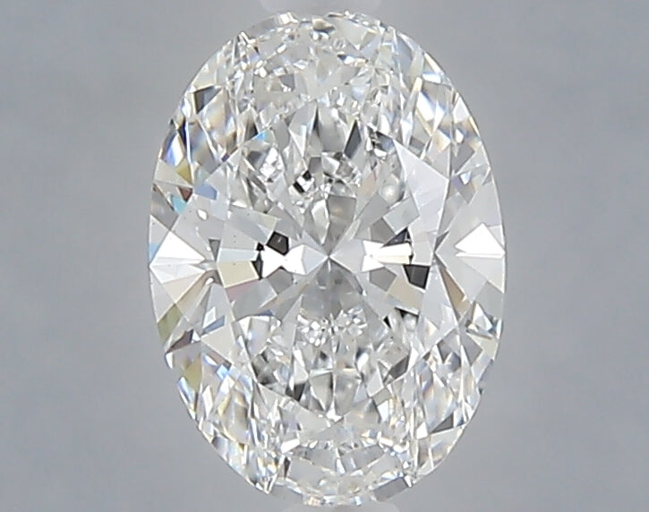 1.05 carat oval lab grown diamond E color VVS2 clarity