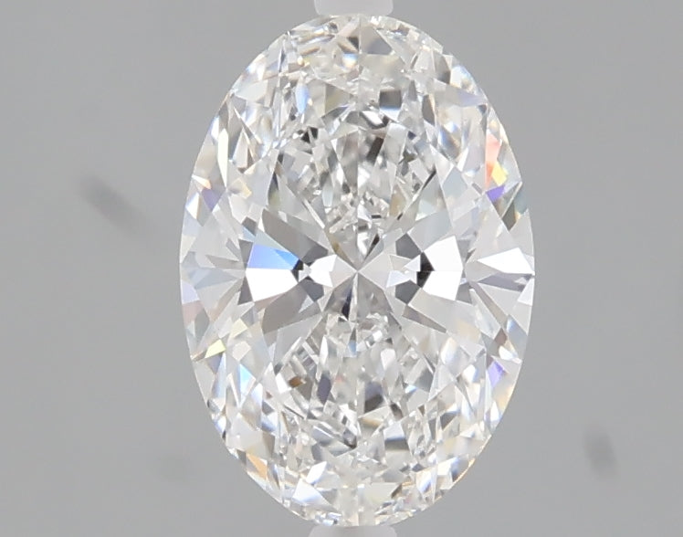 1.08 carat oval lab grown diamond E color VS1 clarity