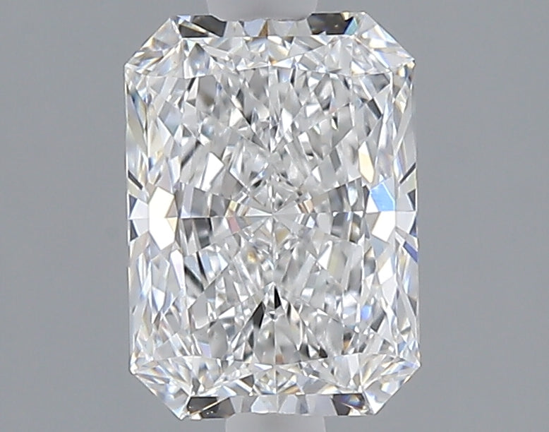 1.56 carat radiant lab grown diamond D color VVS2 clarity