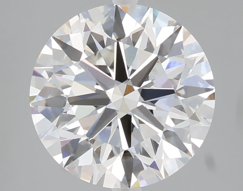 3.00 carat round lab grown diamond F color VS1 clarity