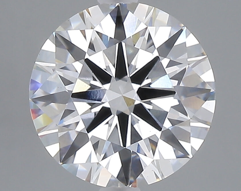 3.04 carat round lab grown diamond E color VS1 clarity