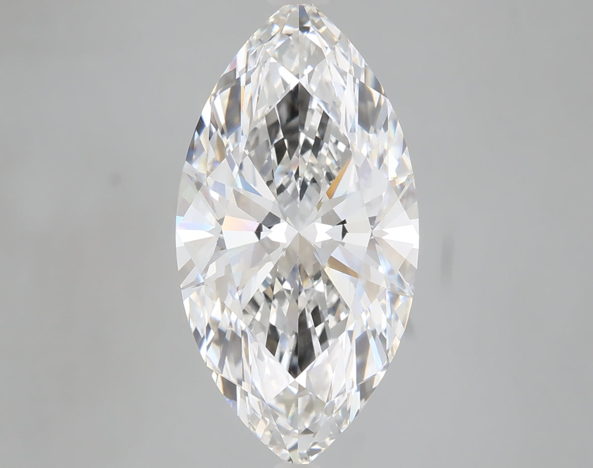 5.07 carat marquise lab grown diamond F color VVS2 clarity