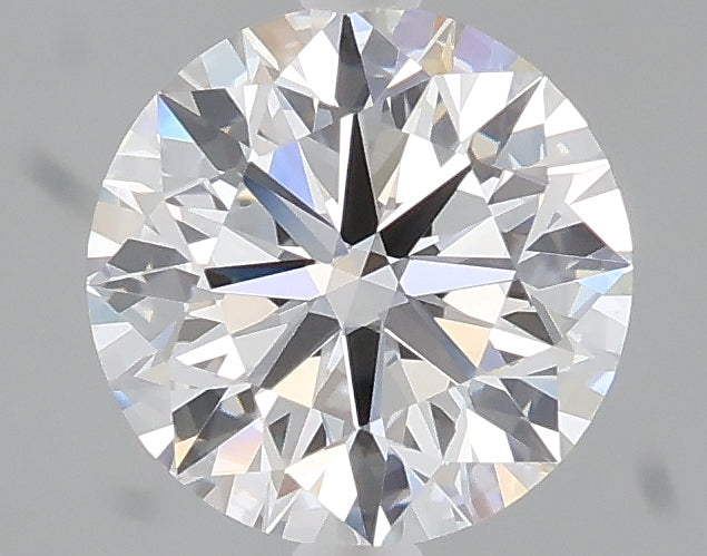 1.56 carat round lab grown diamond E color VVS2 clarity