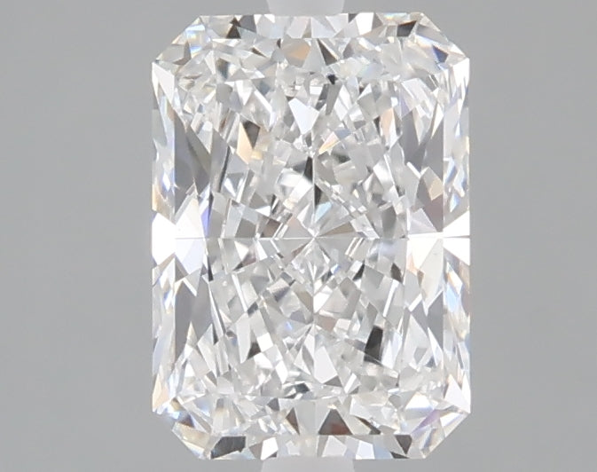 1.29 carat radiant lab grown diamond E color VVS2 clarity