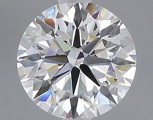 1.50 carat round lab grown diamond E color VVS2 clarity