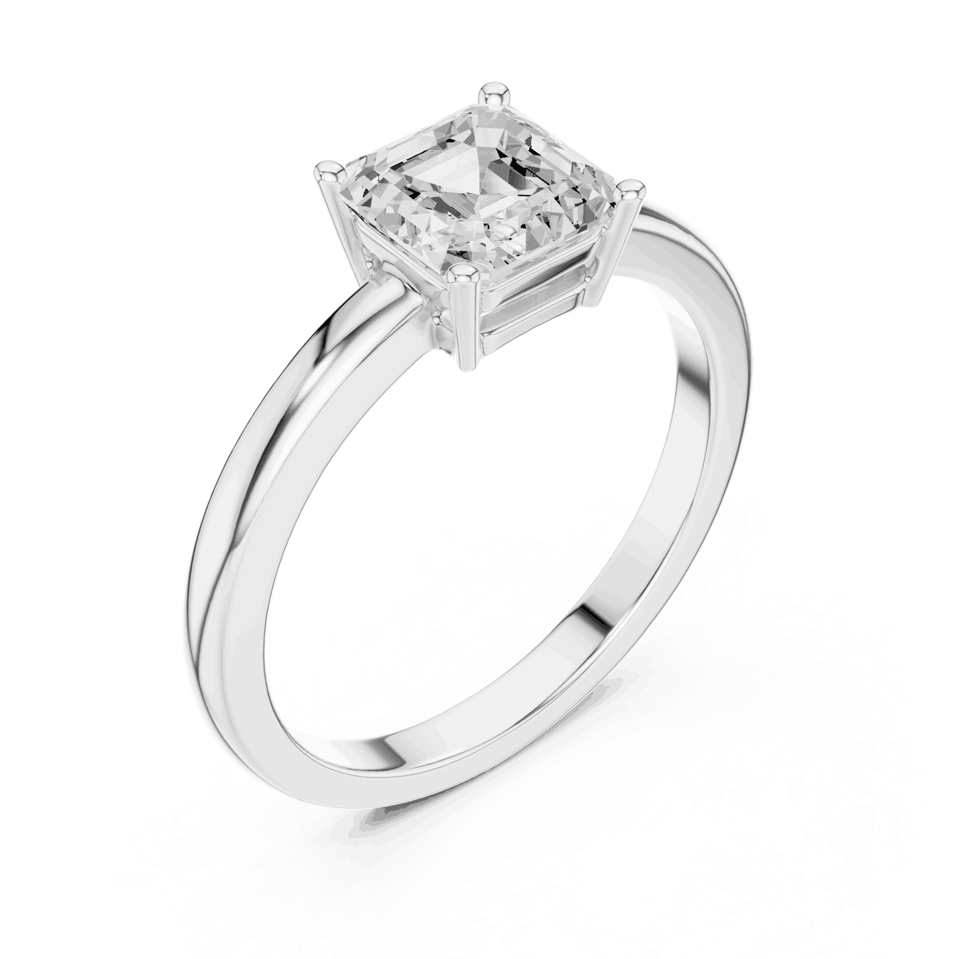 Cushion Diamond Solitaire Brilliance Engagement Ring Rose Gold 18K | Lab Grown | Driona Jewels