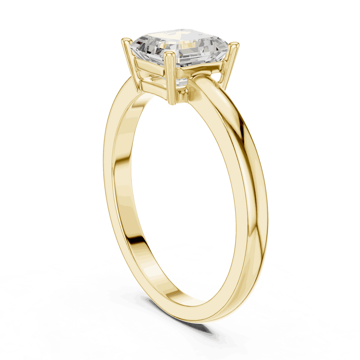 Cushion Diamond Solitaire Brilliance Engagement Ring Rose Gold 18K | Lab Grown | Driona Jewels