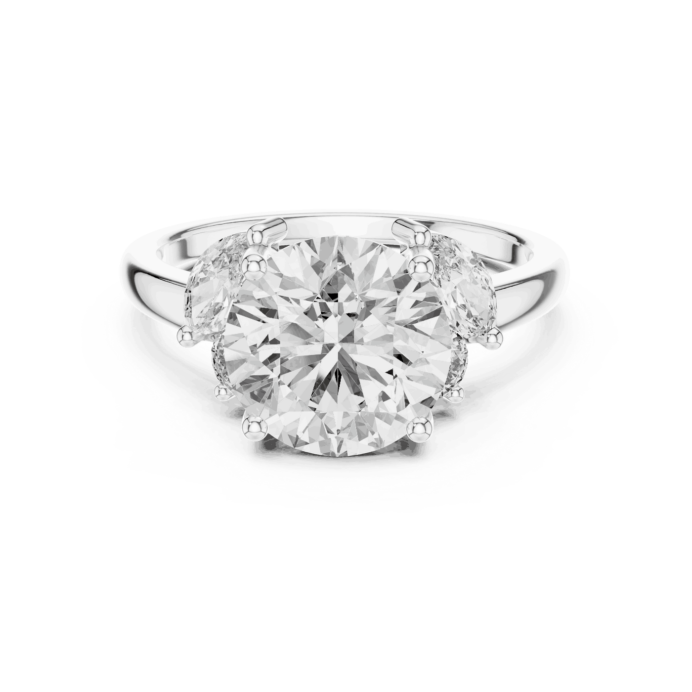 Oval Diamond Solitaire Brilliance Engagement Ring Gold 18K | Lab Grown | Driona Jewels