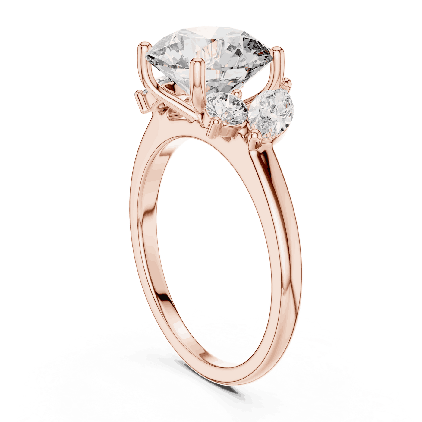 Oval Diamond Solitaire Brilliance Engagement Ring Gold 18K | Lab Grown | Driona Jewels