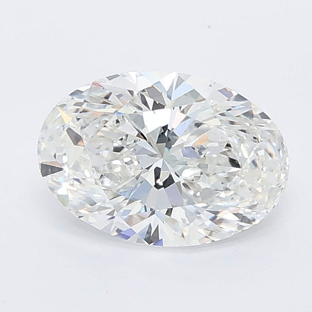 1.01 carat oval lab grown diamond E color VS1 clarity