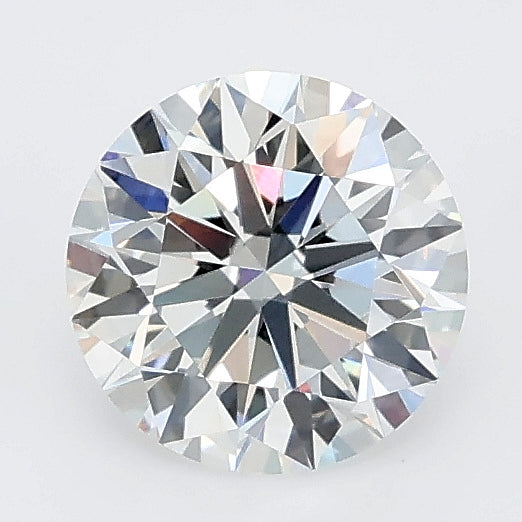 1.06 carat round lab grown diamond D color VVS2 clarity
