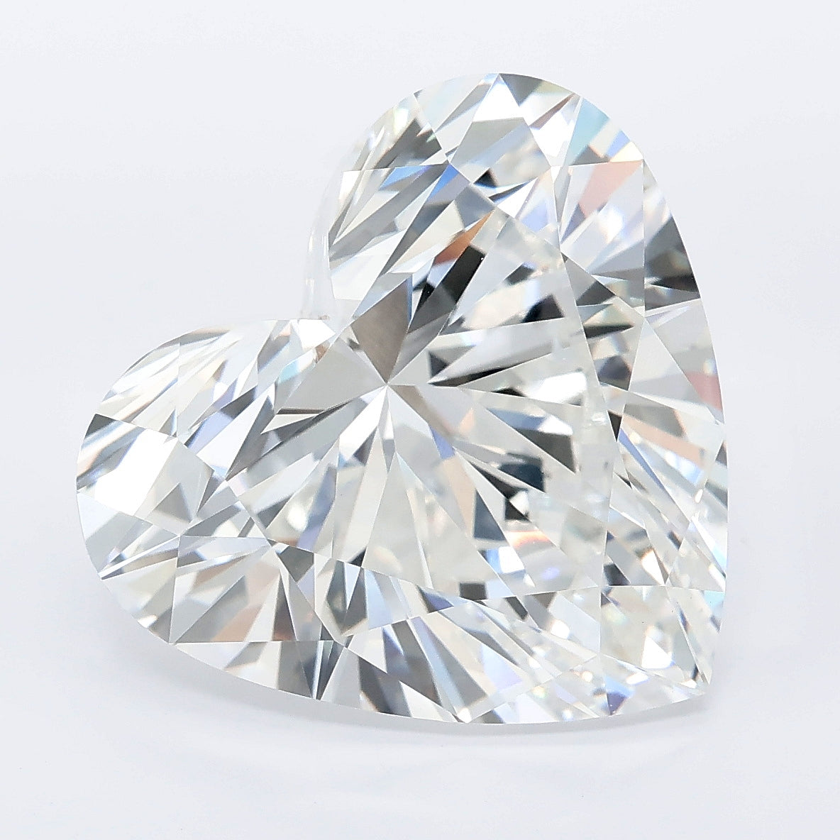 11.05 carat heart lab grown diamond E color VVS2 clarity