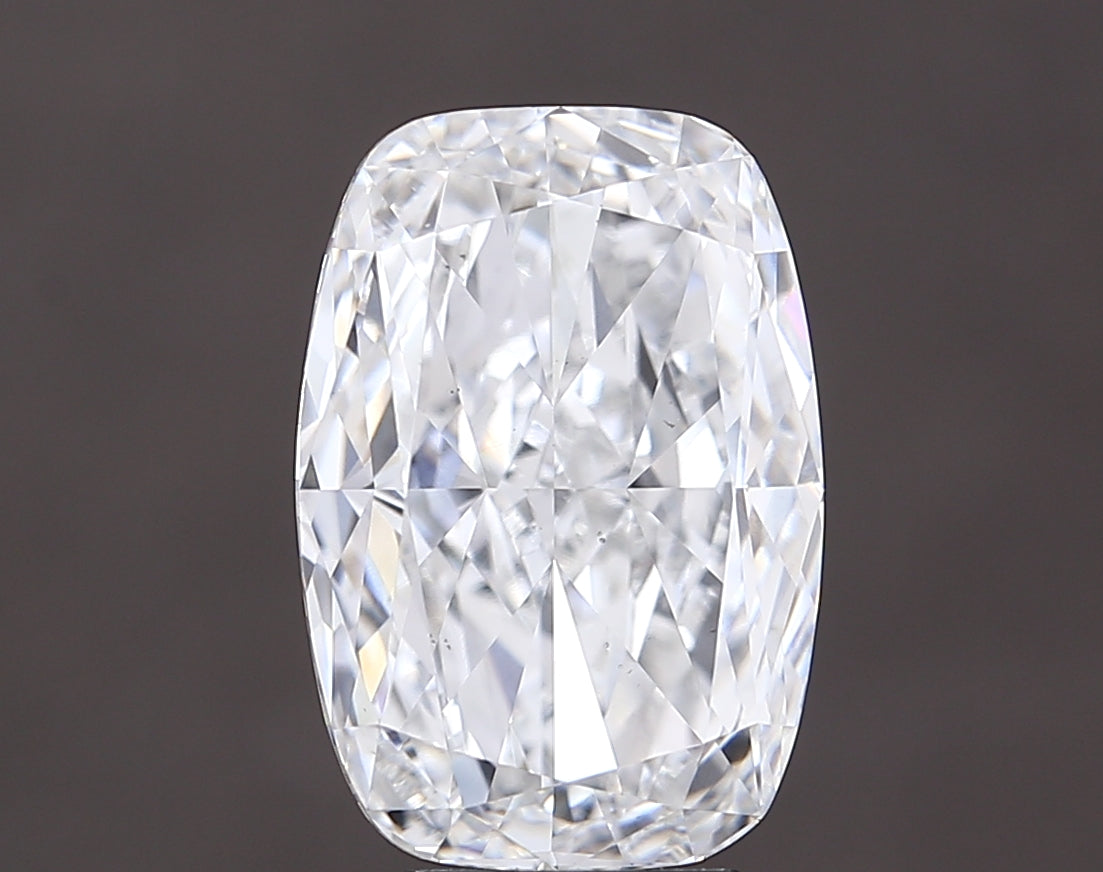 7.03 carat cushion lab grown diamond E color VS2 clarity