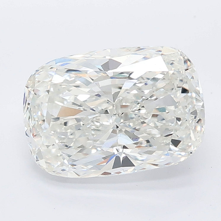 2.54 carat cushion lab grown diamond E color VVS2 clarity