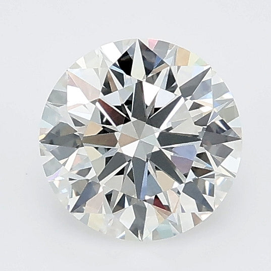 1.06 carat round lab grown diamond E color VVS2 clarity
