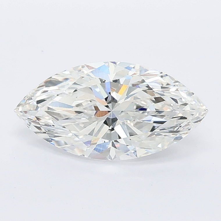 1.27 carat marquise lab grown diamond F color VVS2 clarity
