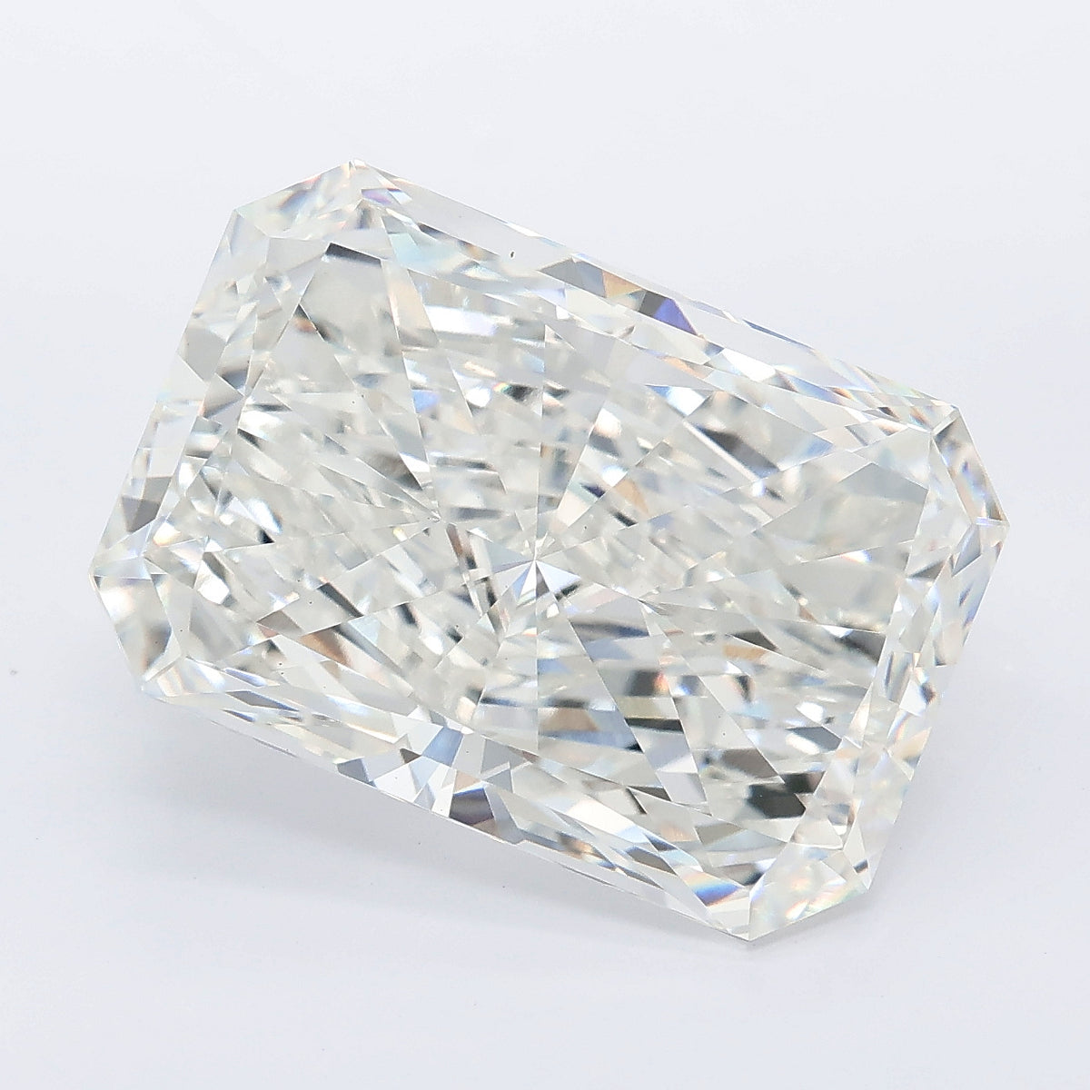 10.01 carat radiant lab grown diamond F color VVS2 clarity